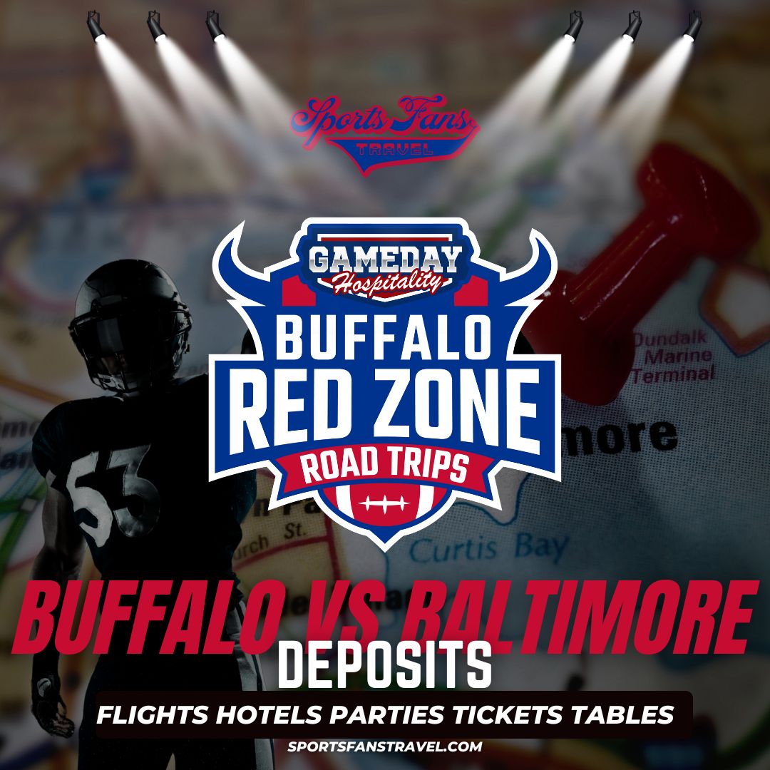 2024 Buffalo vs Baltimore DEPOSIT - Red Zone Road Trips