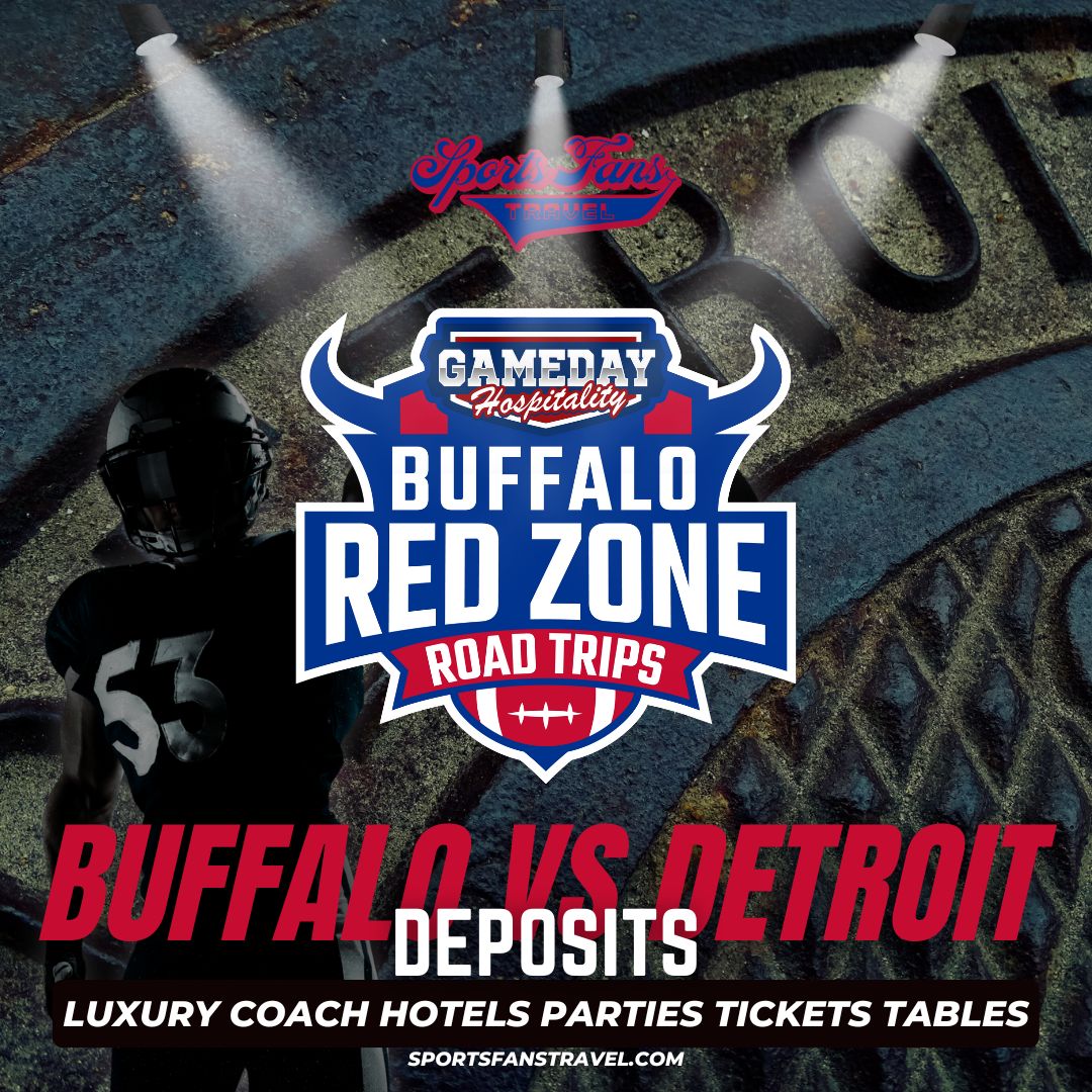 2024 Buffalo vs Detroit DEPOSIT - Red Zone Road Trips