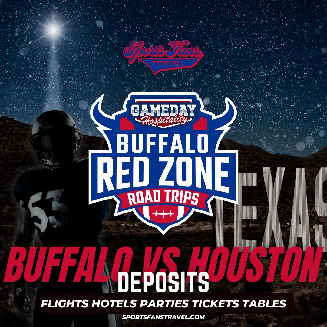 2024 Buffalo vs Houston DEPOSIT - Red Zone Road Trips