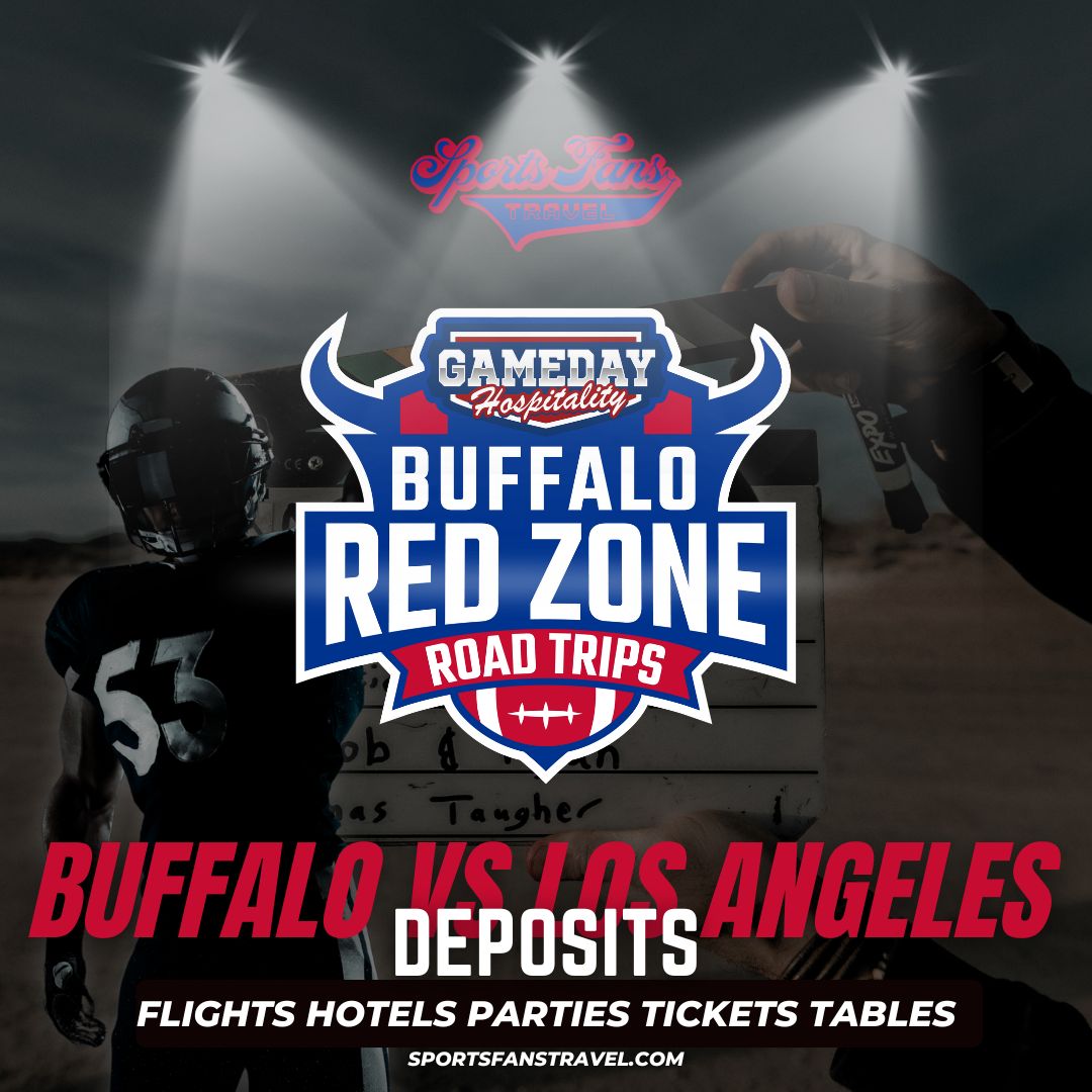 2024 Buffalo vs LA DEPOSIT - Red Zone Road Trips