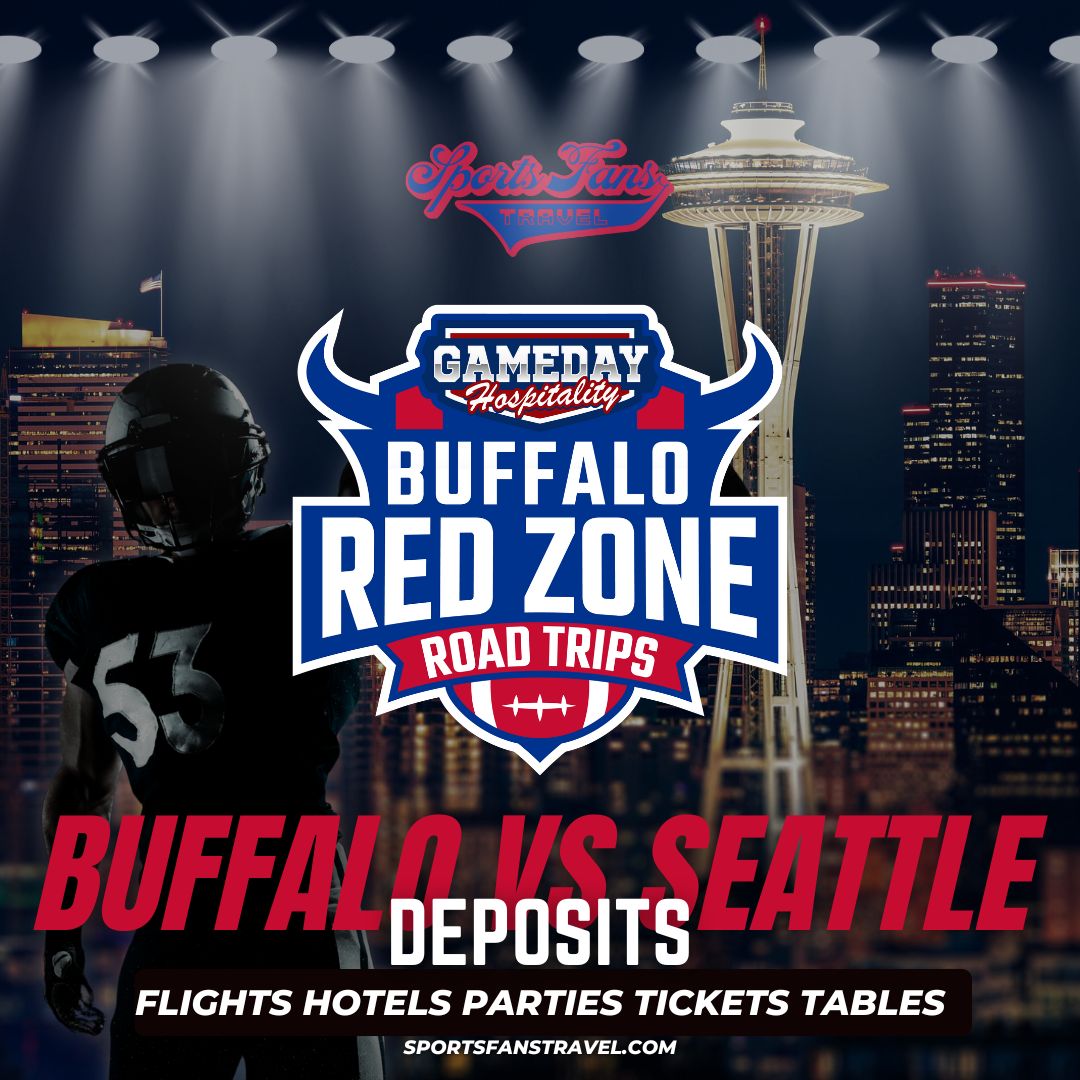 2024 Buffalo vs Seattle DEPOSIT - Red Zone Road Trips