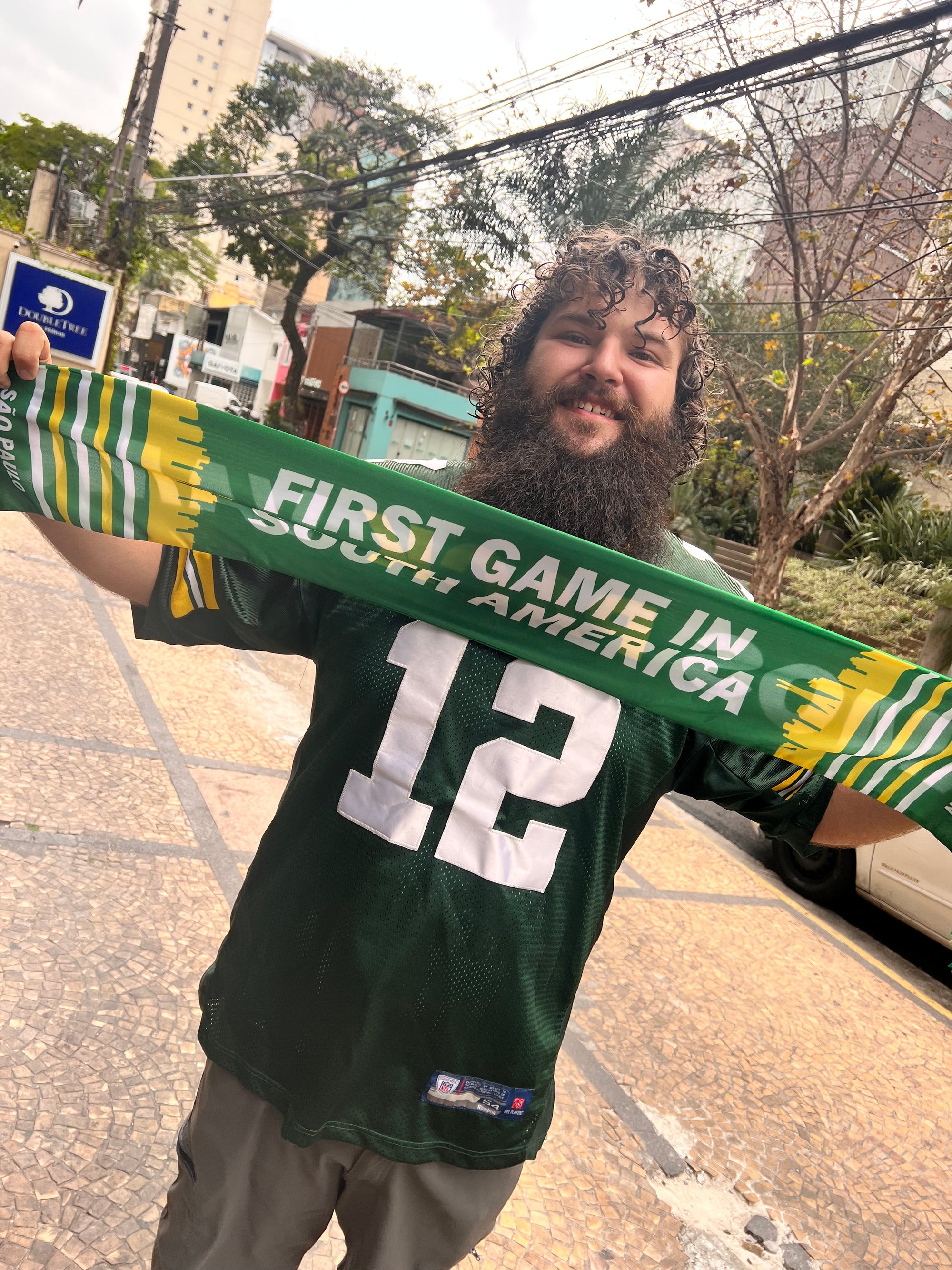 Jordy Nelson Brazil Takeover Scarf