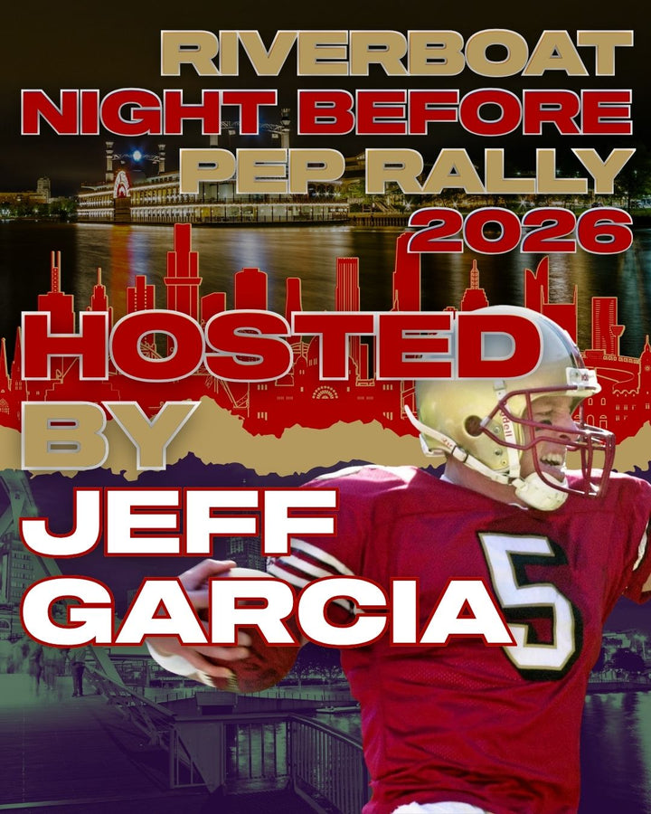 49ers 'Night Before' Riverboat Pep Rally Melbourne 2026 Hosted by Jeff Garcia