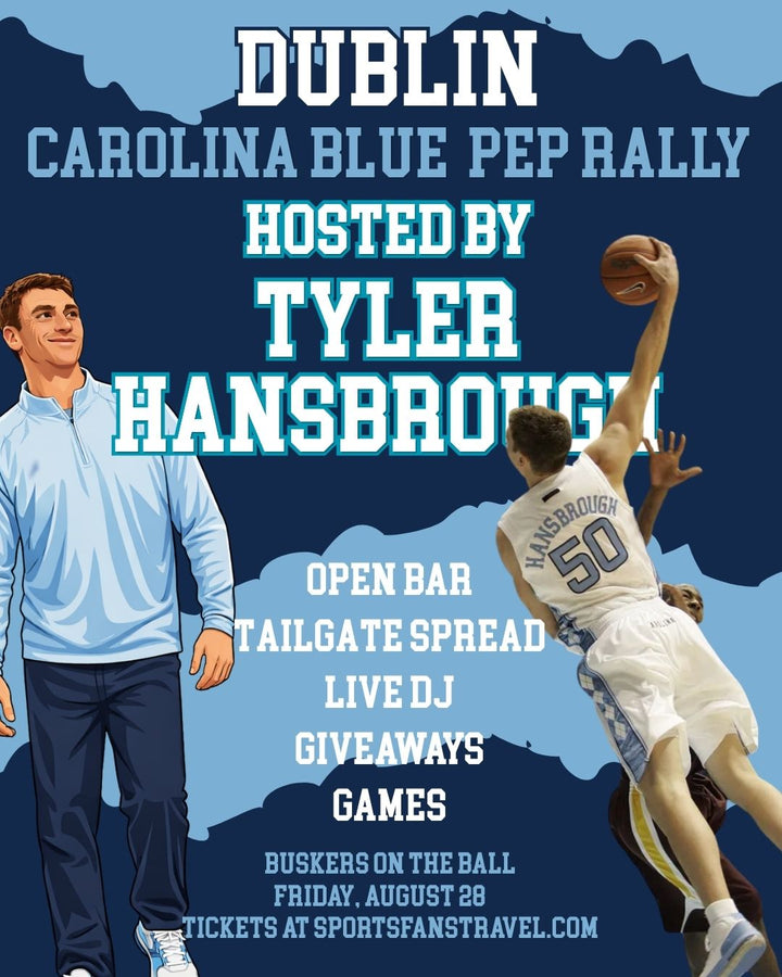 Carolina Blue Pep Rally in Dublin Hosted by Tyler Hansbrough