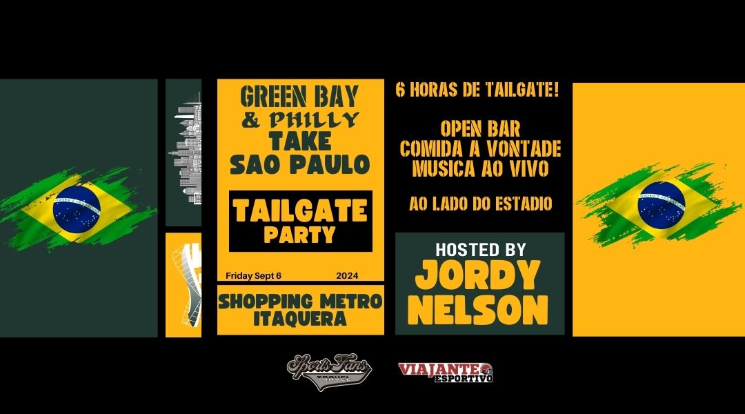 Green Bay & Philadelphia Tailgate Party in Sao Paulo