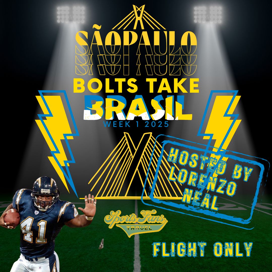 2025 Bolts Takes Brazil - Flight Only